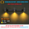 Đèn vách tường LED NS8049/3 9W NamLong NetViet
