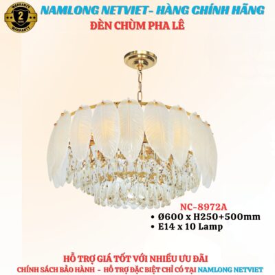 ĐÈN CHÙM PHA LÊ NC8972A