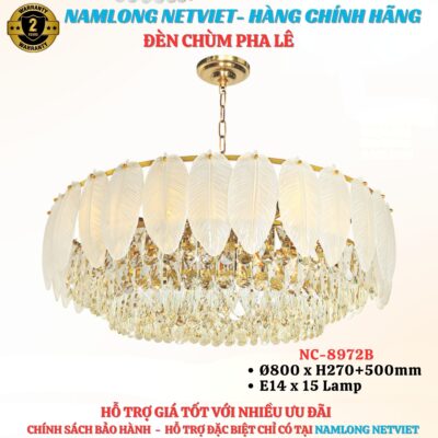 ĐÈN CHÙM PHA LÊ NC8972B