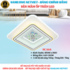 đèn mâm ốp trần NC844 LED 160W
