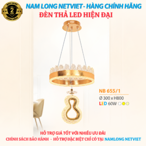 Đèn thả LED NB655/1 60W 3 chế độ