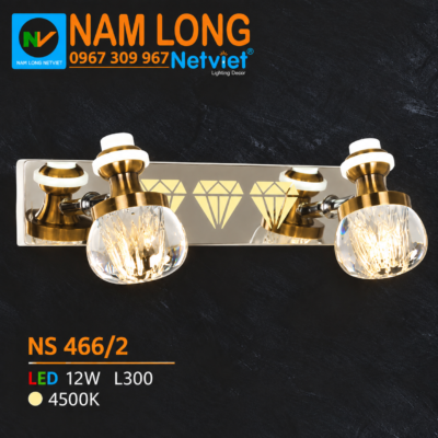đèn soi tranh LED NS466/2 12W L300 4500K