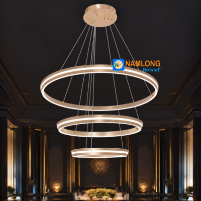 Đèn thả pha lê NB8612 LED 200W 3 chế độ