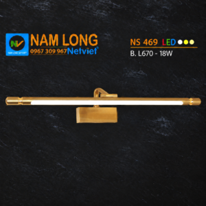 Đèn soi gương NS469 LED 18W dài 670mm 3 màu