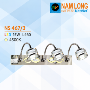 đèn soi tranh NS467/3 LED 15W 4500K