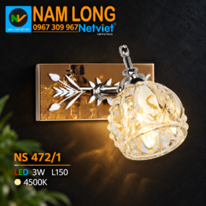 Đèn soi tranh NS472/1 LED 3W L150