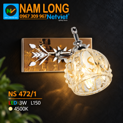 Đèn soi tranh NS472/1 LED 3W L150