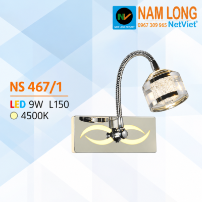 đèn soi tranh NS467/1 LED 9W 4500K