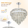 Đèn chùm pha lê NC6048 cao cấp NamLong NetViet