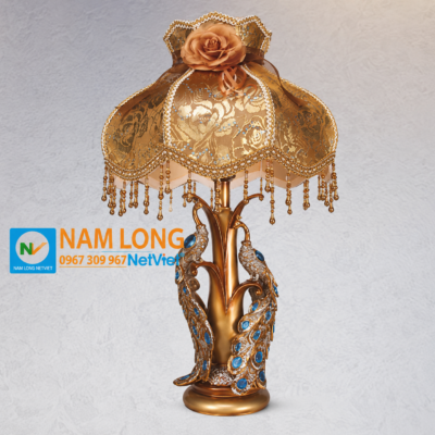 Đèn ngủ để bàn NG8019B bột đá pha lê gốm sứ