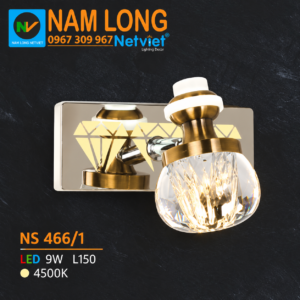đèn soi tranh LED NS466/1 9W L150 4500K