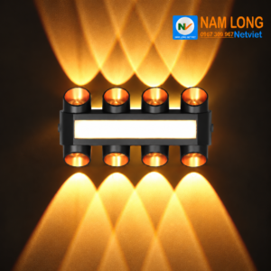Đèn vách tường NV305 LED 12W ánh sáng vàng hắt tia hiện đại NamLong NetViet